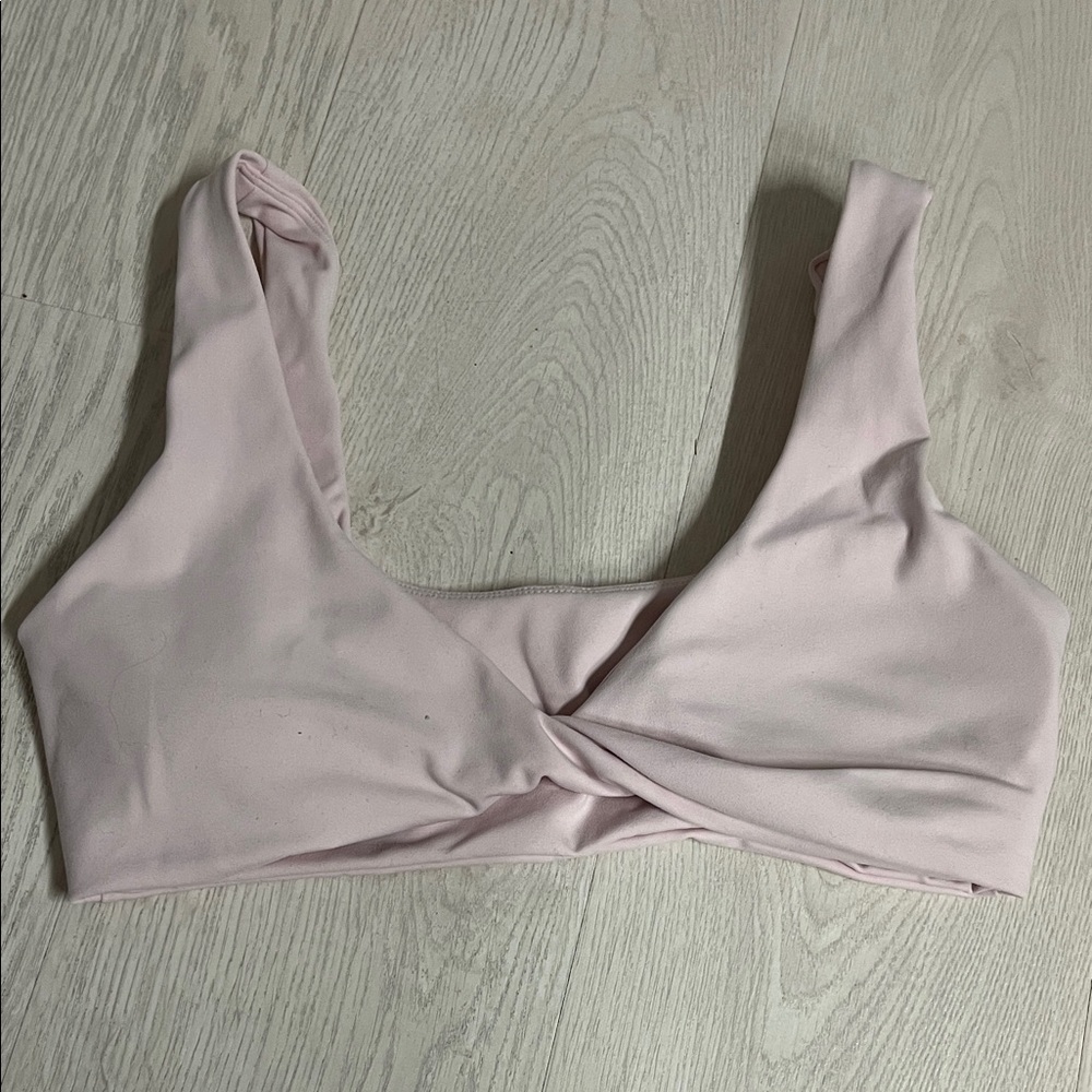 Azur Fit Twist-Front Light Pink Women's bra